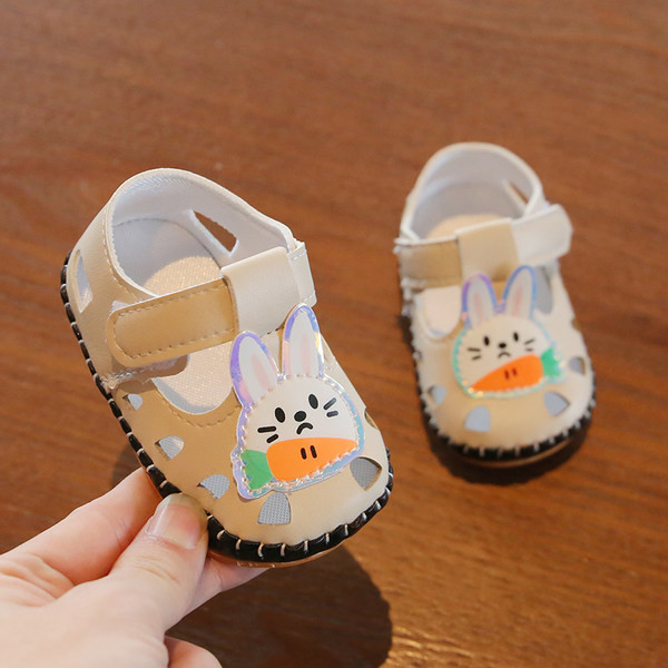 Bērnu ikdienas sandales ar krāsainu aplikāciju vairākās krāsās