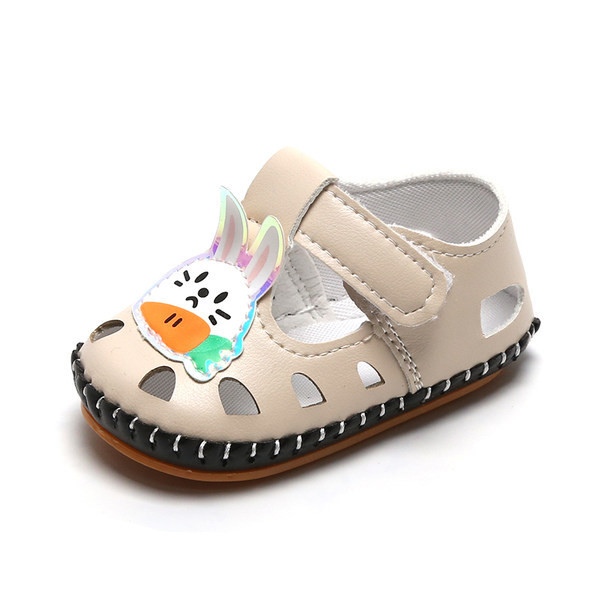 Bērnu ikdienas sandales ar krāsainu aplikāciju vairākās krāsās