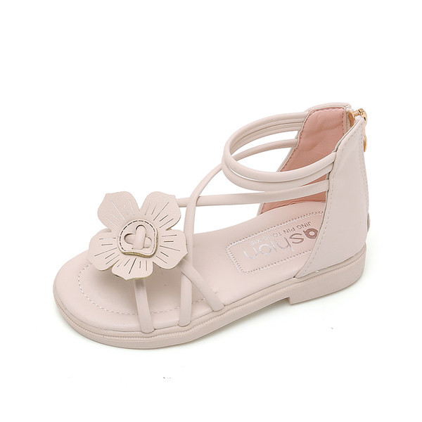 Laste lukuga kunstnahast sandaalid