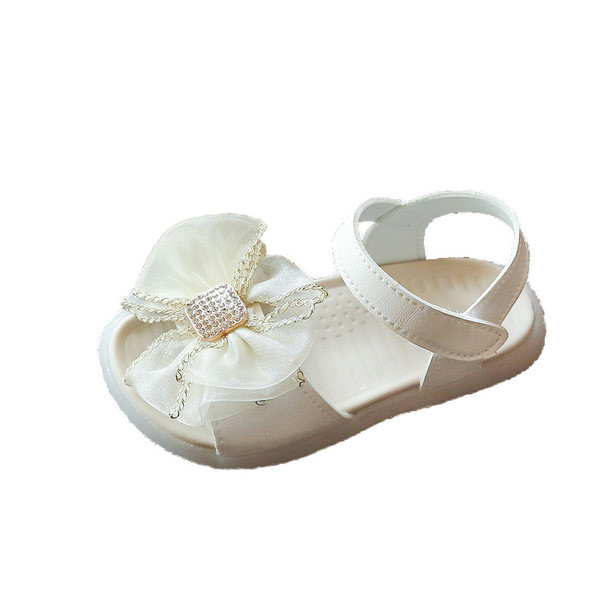 Μοντέρνα σανδάλια με κορδέλα για κορίτσια