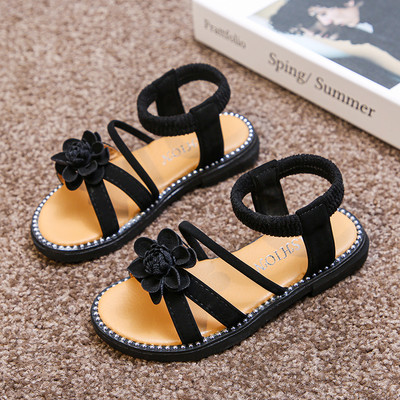 Lameda talla ja 3D lillega vabaaja laste sandaalid