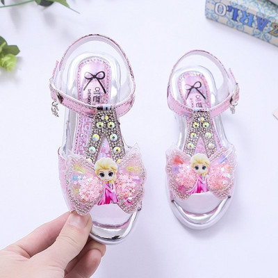 Moodsad kividega laste sandaalid tüdrukutele