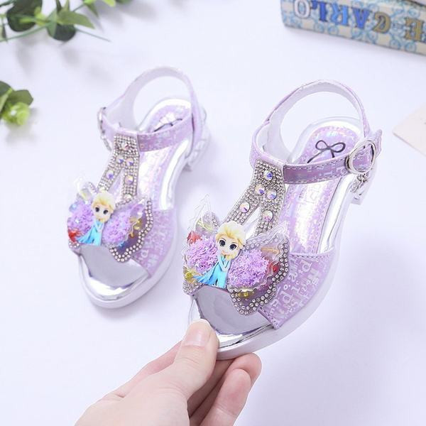 Moodsad kividega laste sandaalid tüdrukutele