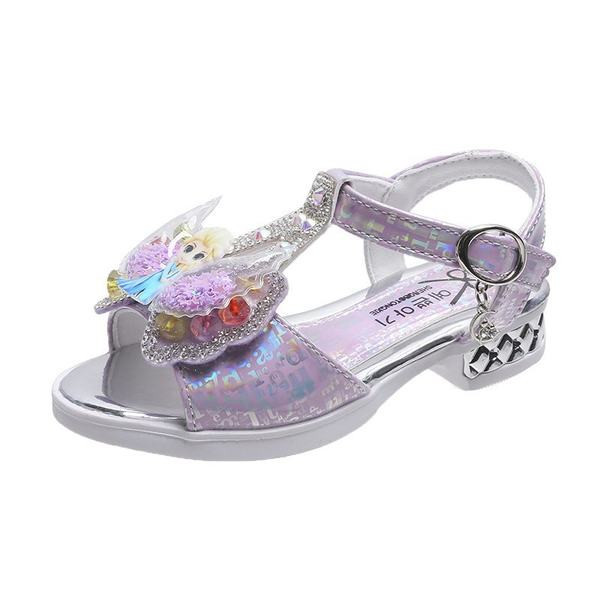 Moodsad kividega laste sandaalid tüdrukutele