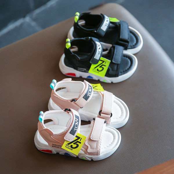 Ikdienas sandales ar velcro - meitenēm