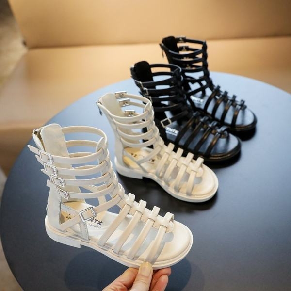 Σανδάλια μοντέρνου ρωμαϊκού στιλ με φερμουάρ