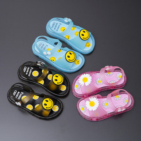 Νέο μοντέλο παιδικά σανδάλια σιλικόνης με φωτεινά πέλματα