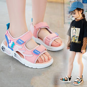 Καλοκαιρινά σανδάλια από οικολογικό δέρμα και πλέγμα