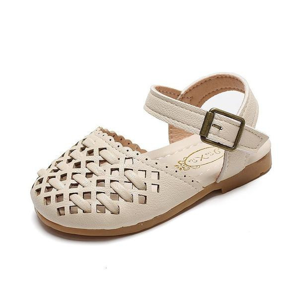 Novi model dječjih kožnih sandala sa kopčom za djevojčice