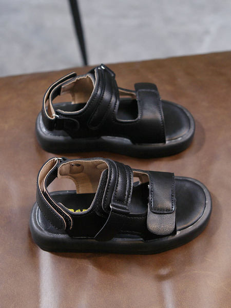 Ležerne dječje sandale sa naljepnicama - eko koža