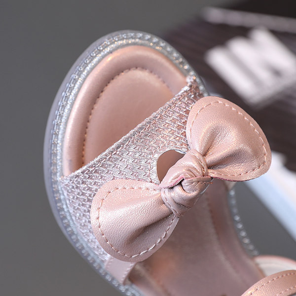 Παιδικά σανδάλια με κορδέλα και διακοσμητικές πέτρες