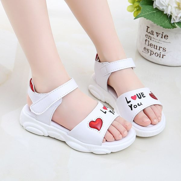 Novi model dječjih sandala za djevojčice sa 3D aplikacijama i čičak kopčanjem