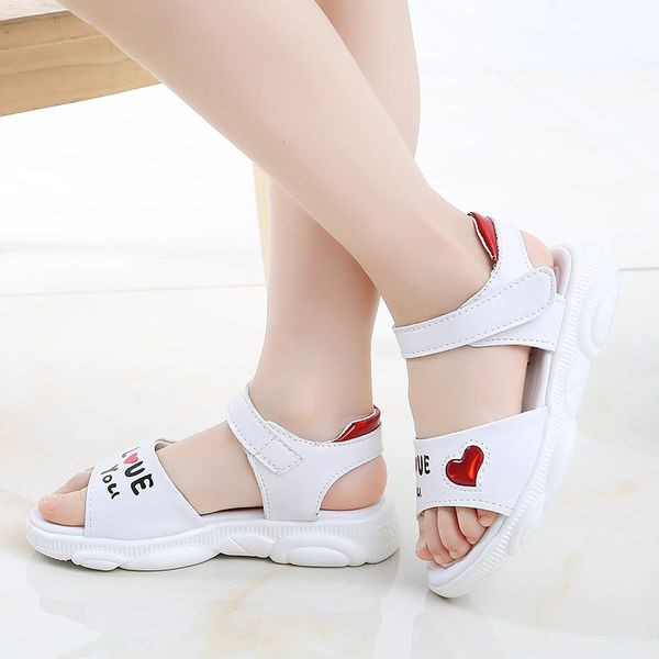 Novi model dječjih sandala za djevojčice sa 3D aplikacijama i čičak kopčanjem