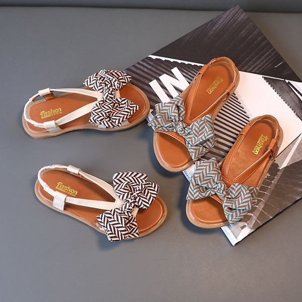 Uus mudel 3D kangast paeltega laste sandaalid tüdrukutele