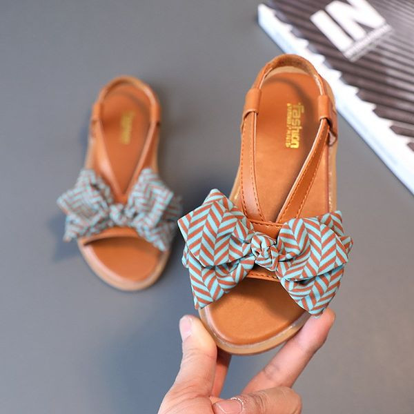 Uus mudel 3D kangast paeltega laste sandaalid tüdrukutele