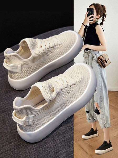 Νέο μοντέλο αθλητικά παπούτσια με επίπεδη σόλα το καλοκαίρι