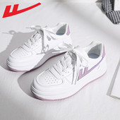 Γυναικεία casual αθλητικά παπούτσια από οικολογικό δέρμα με κορδόνια και επίπεδη σόλα