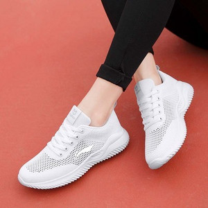 Sieviešu ikdienas tīkla kurpes ar šņorēm