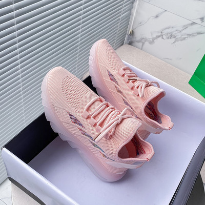 Ženske platnene tenisice s vezicama i ravnim potplatom