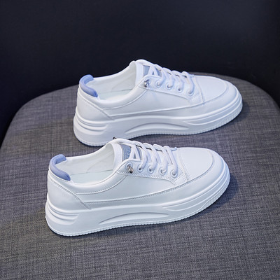 Casual tenisice od eko kože - bijele boje