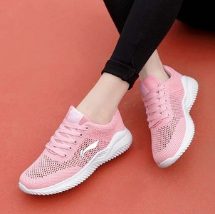 Νέο μοντέλο αναπνεύσιμα αθλητικά παπούτσια με κορδόνια σε διάφορα χρώματα