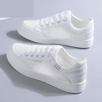 Ženske casual tenisice od eko kože sa natpisom