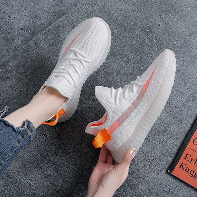 Moderne ženske tenisice od prozračne tkanine s vezicama