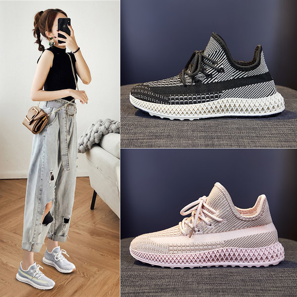 Ženske tekstilne tenisice sa vezicama u raznim bojama