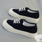 Ikdienas sieviešu tekstila kedas ar plakanu zoli - vairākas krāsas