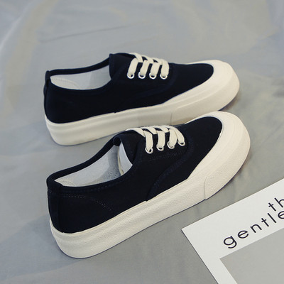 Ikdienas sieviešu tekstila kedas ar plakanu zoli - vairākas krāsas