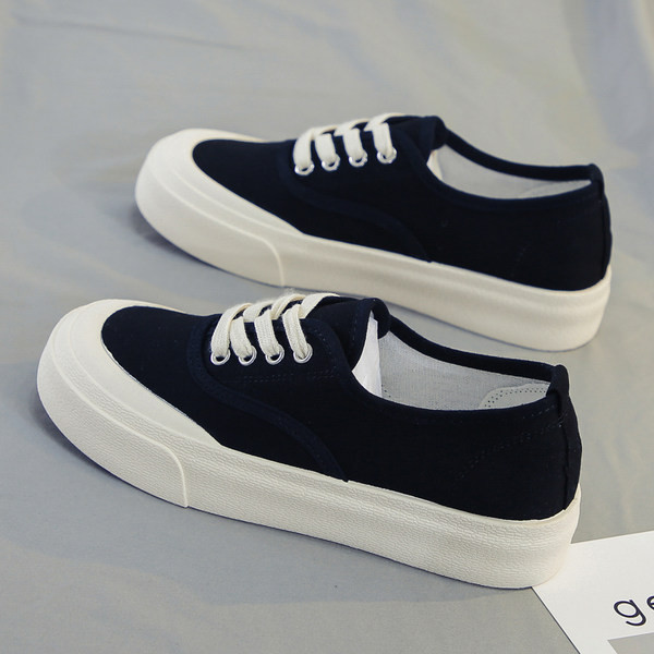 Ikdienas sieviešu tekstila kedas ar plakanu zoli - vairākas krāsas