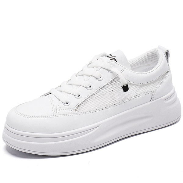 Suvised naiste tossud võrguga - valget värvi