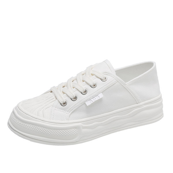 Sieviešu kedas no tekstila ar šņorēm - trīs krāsās