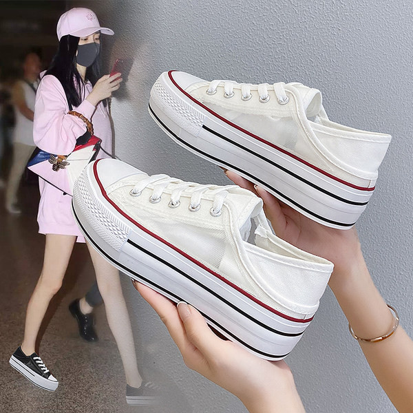 Auduma sieviešu kedas ar zoli 3 cm