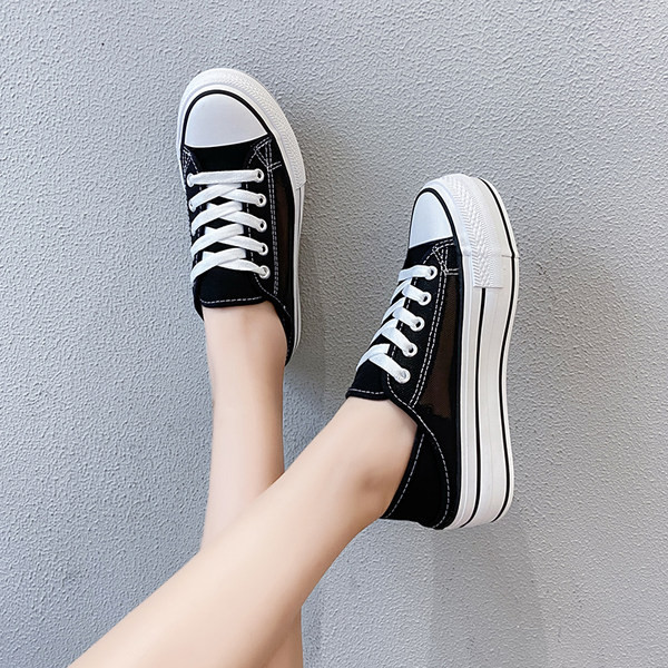 Auduma sieviešu kedas ar zoli 3 cm