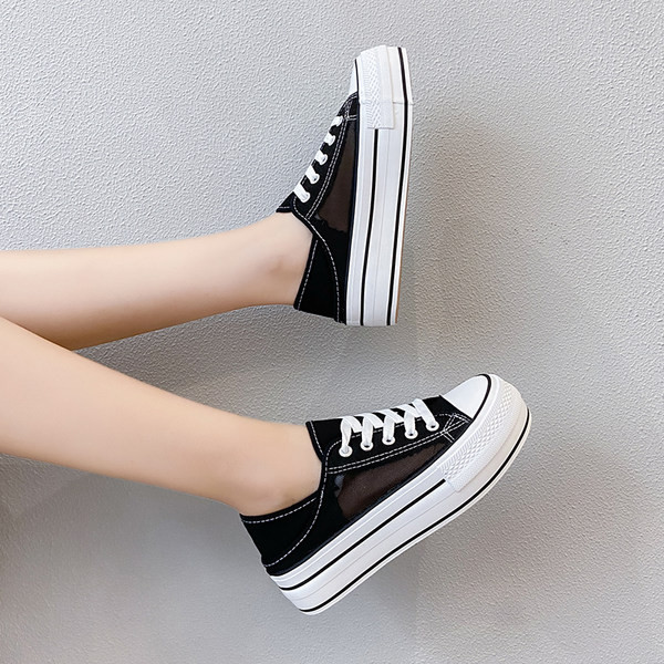 Auduma sieviešu kedas ar zoli 3 cm