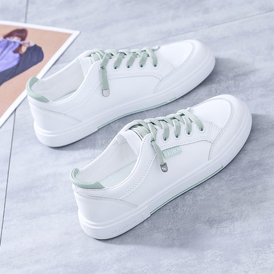 Ženske kožne tenisice u bijeloj boji - dva modela