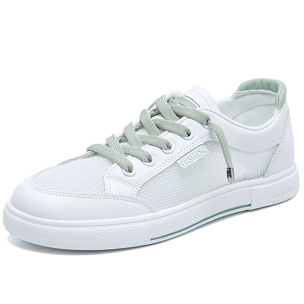 Ženske kožne tenisice u bijeloj boji - dva modela