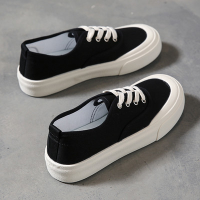 Γυναικεία casual αθληικά παπούτσια στρογγυλεμένο μοντέλο με κορδόνια