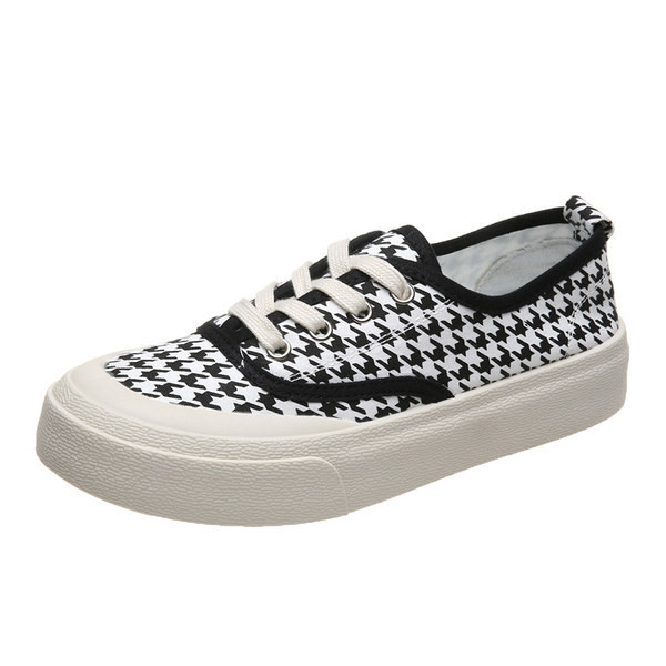 Γυναικεία casual αθληικά παπούτσια στρογγυλεμένο μοντέλο με κορδόνια