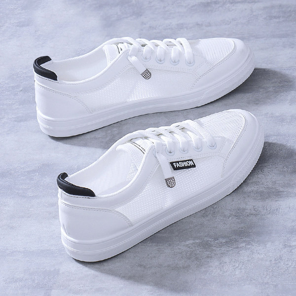 Prozračne ženske tenisice s ravnim potplatom - dva modela