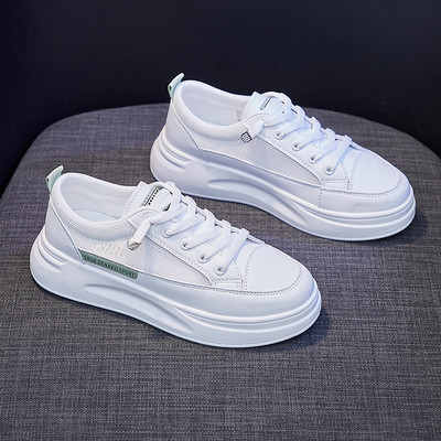 Νέο μοντέλο αναπνεύσιμα αθλητικά παπούτσια με υψηλή επιγραφή και κορδόνια