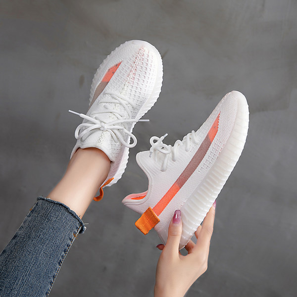 Ženske tekstilne tenisice u tri boje sa vezicama