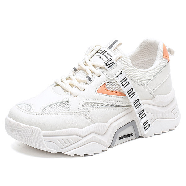 Elpojošas sieviešu kedas ar atstarojošām sloksnēm