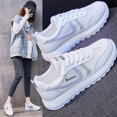 Sieviešu ikdienas kedas no eko zamšādas un elpojoša auduma