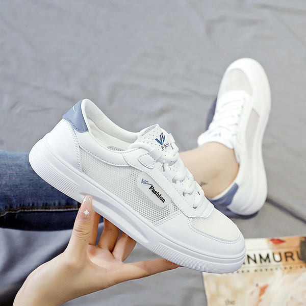 Casual γυναικεία αθλητικα παπούτσια με επίπεδη σόλα - κατάλληλα για άνοιξη και καλοκαίρι