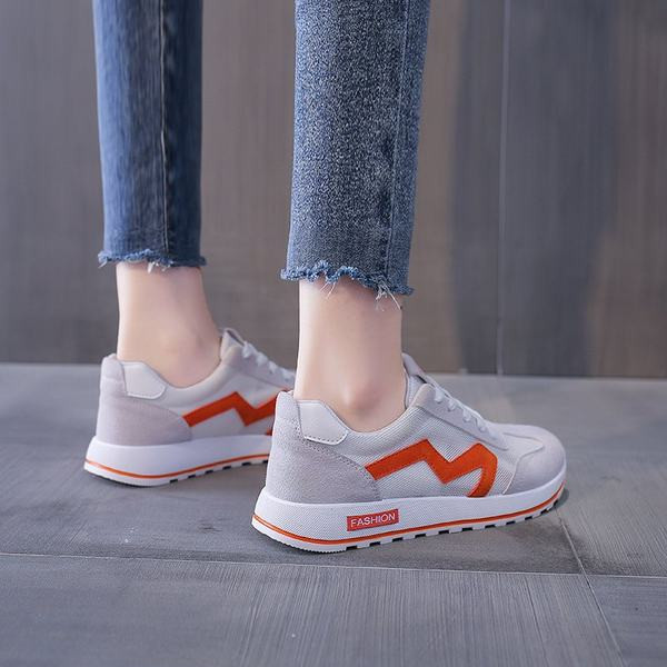 Sieviešu ikdienas kedas no tīklveida auduma un eko zamšādas