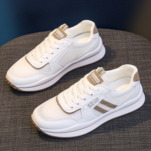 Ženske casual tenisice od eko kože i štofa