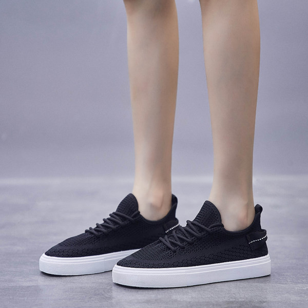 Ikdienas tīras sieviešu kedas ar mežģīnēm