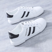 Sieviešu kedas ar plakanu zoli no eko ādas